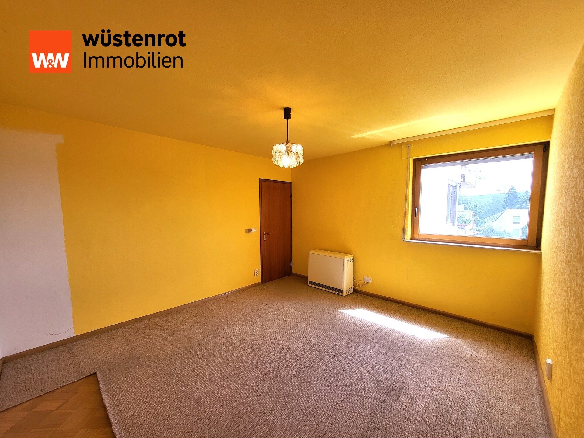 Immobilienangebot - Waiblingen - Alle - Unverbaute Aussicht und sehr gute Infrastruktur: Freie 3-Zimmer-Wohnung