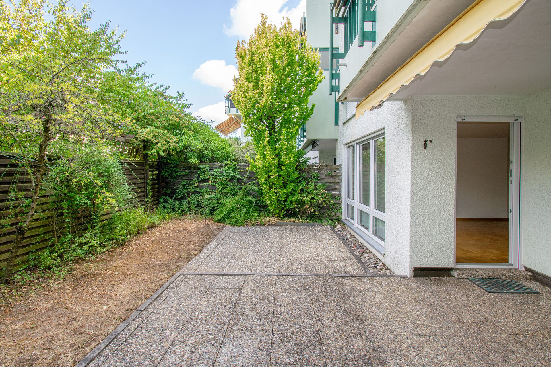 Immobilienangebot - Kornwestheim - Alle - Gepflegte und geräumige 3-Zimmerwohnung mit eigenem Garten