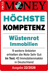 FOMO-Siegel_Höchste Kompetenz_2026_Wüstenrot Immobilien