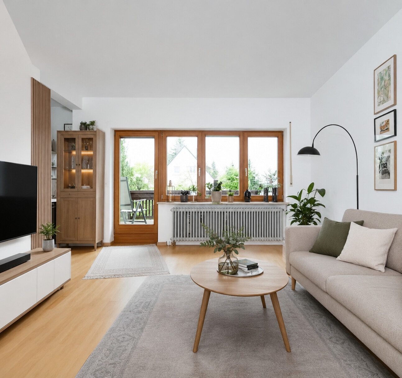 Immobilienangebot - München-Allach - Alle - Seltene Gelegenheit in München-Allach: Fünfparteienhaus mit traumhaftem Grundstück, Pool und Garten