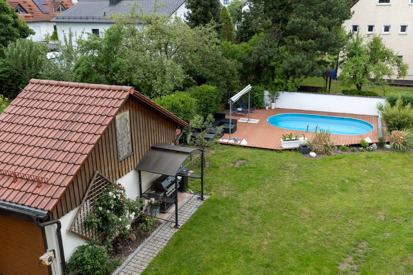 Immobilienangebot - München-Allach - Alle - Beste Lage, beste Größe: Baugrundstück mit Altbestand