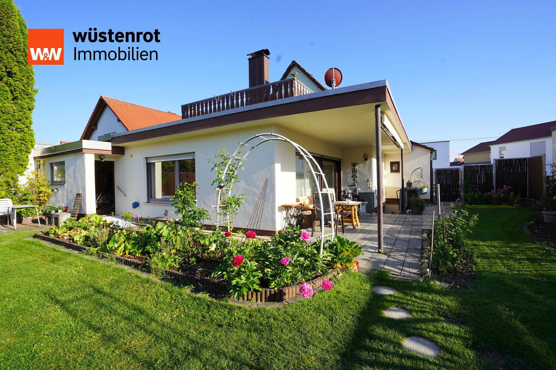Immobilienangebot - Neu-Ulm / Ludwigsfeld - Alle - Zuhause mit Herz – in Top-Lage und auf traumhaftem Grundstück