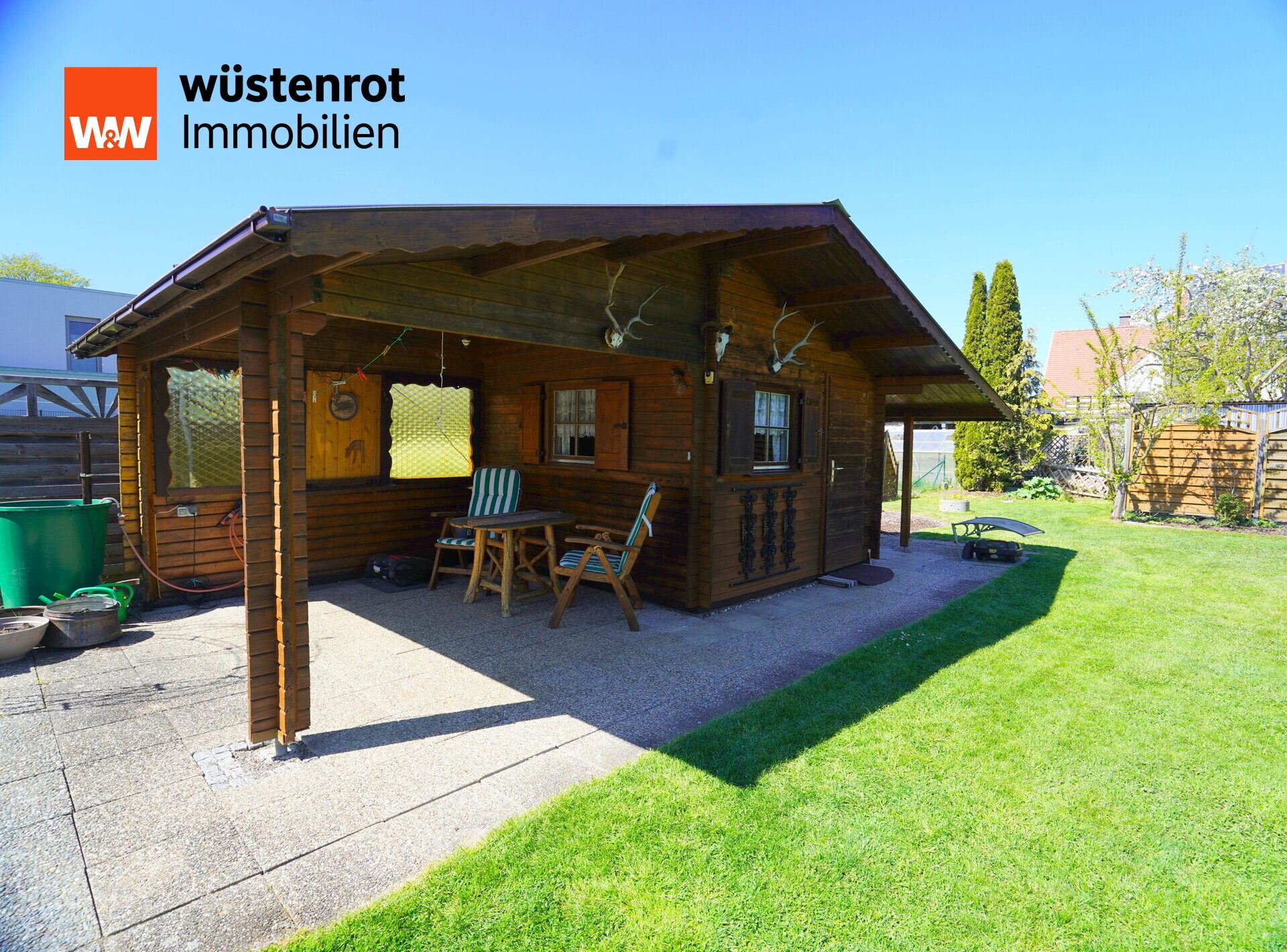 Gartenhüttte Immobilienangebot - Neu-Ulm / Ludwigsfeld - Alle - Zuhause mit Herz – in Top-Lage und auf traumhaftem Grundstück