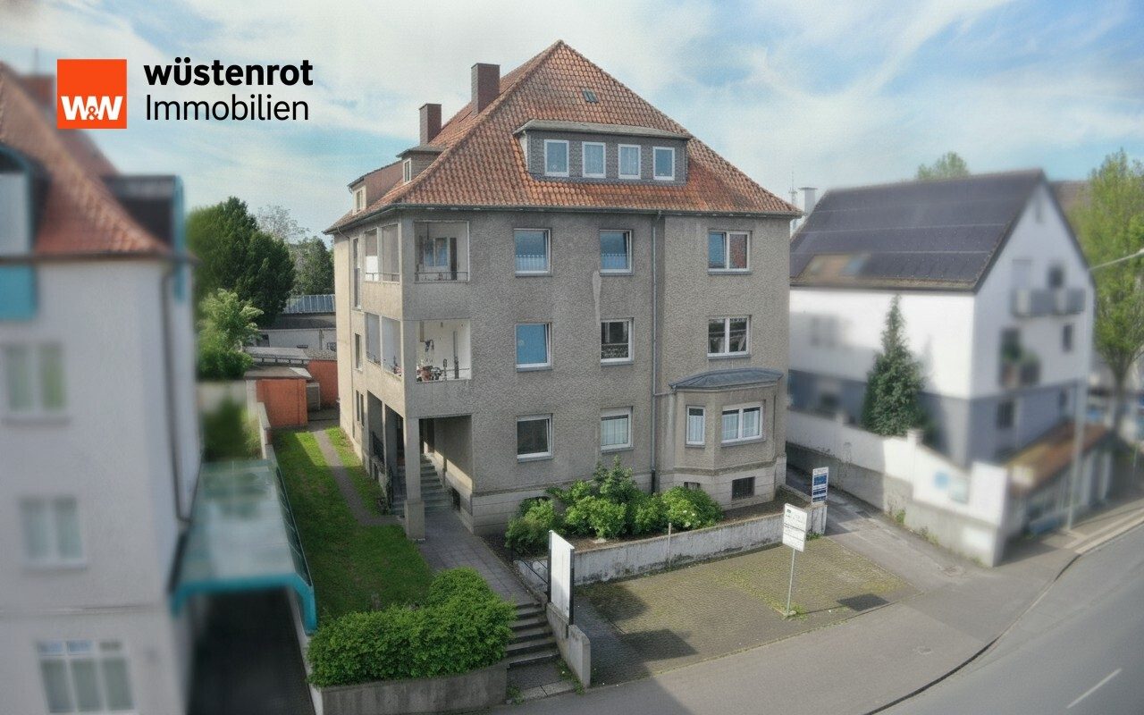 Immobilienangebot - Paderborn - Alle - Wohn- und Gewerbeimmobilie in zentraler Lage von Paderborn – Kapitalanlage mit Entwicklungspotenzial