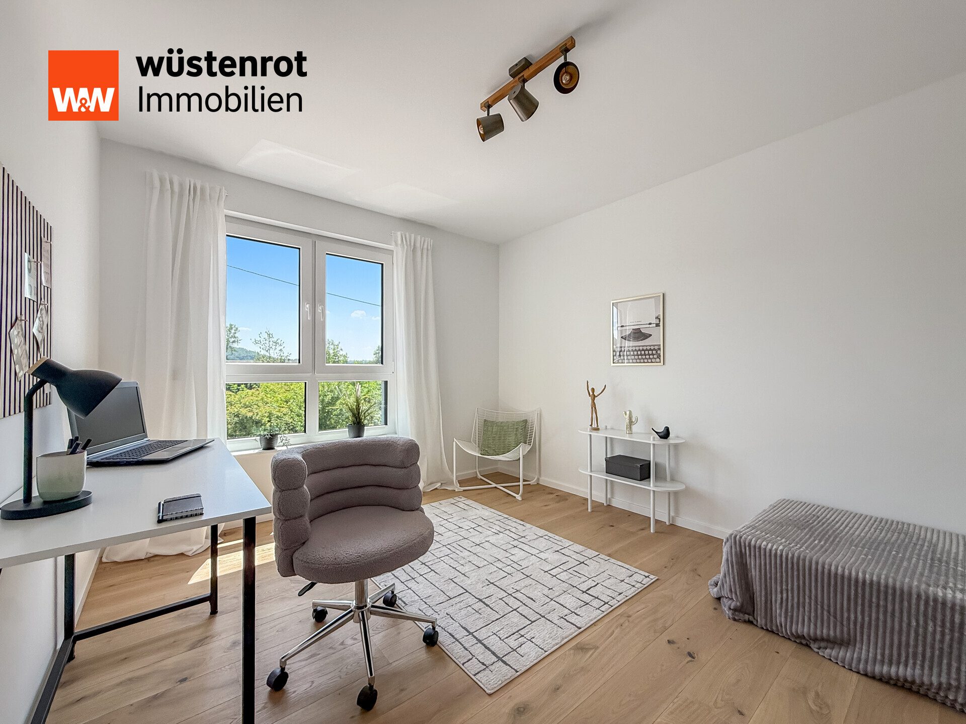 Immobilienangebot - Wadern / Nunkirchen - Alle - Provisionsfrei!!! Moderne Gewerbeeinheit mit 84 m² und Terrasse – Erstbezug in Wadern-Nunkirchen