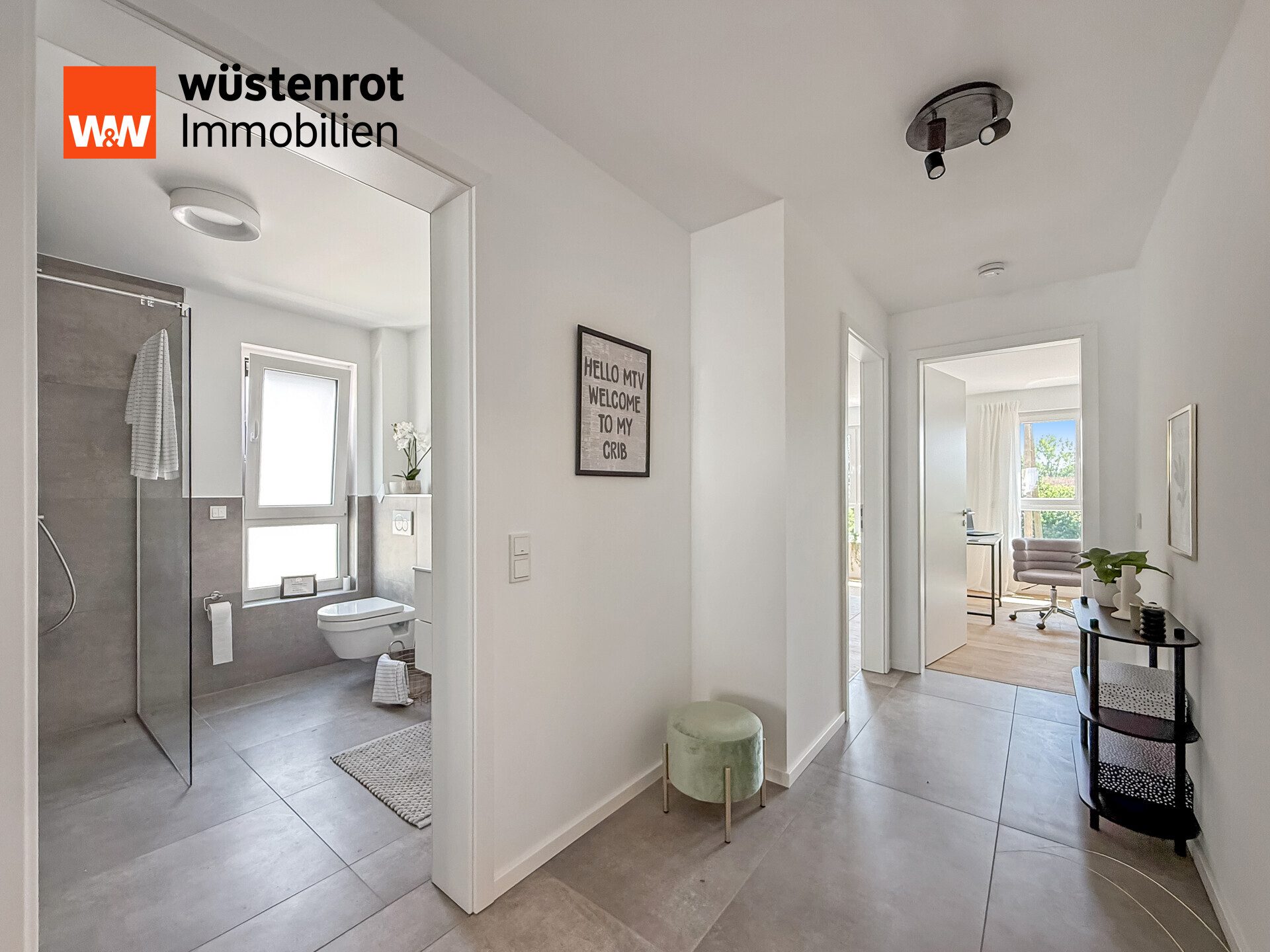 Immobilienangebot - Wadern / Nunkirchen - Alle - Provisionsfrei!!! Moderne Gewerbeeinheit mit 84 m² und Terrasse – Erstbezug in Wadern-Nunkirchen
