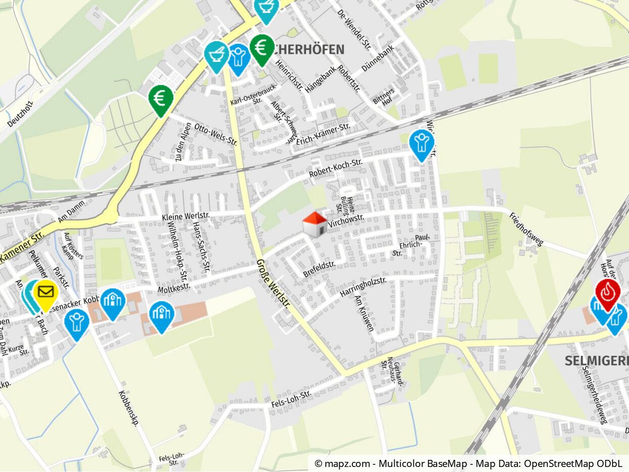 Immobilienangebot - Hamm / Wiescherhöfen - Alle - Großzügiges Einfamilienhaus mit Einliegerwohnung und vielseitigen Nutzungsmöglichkeiten