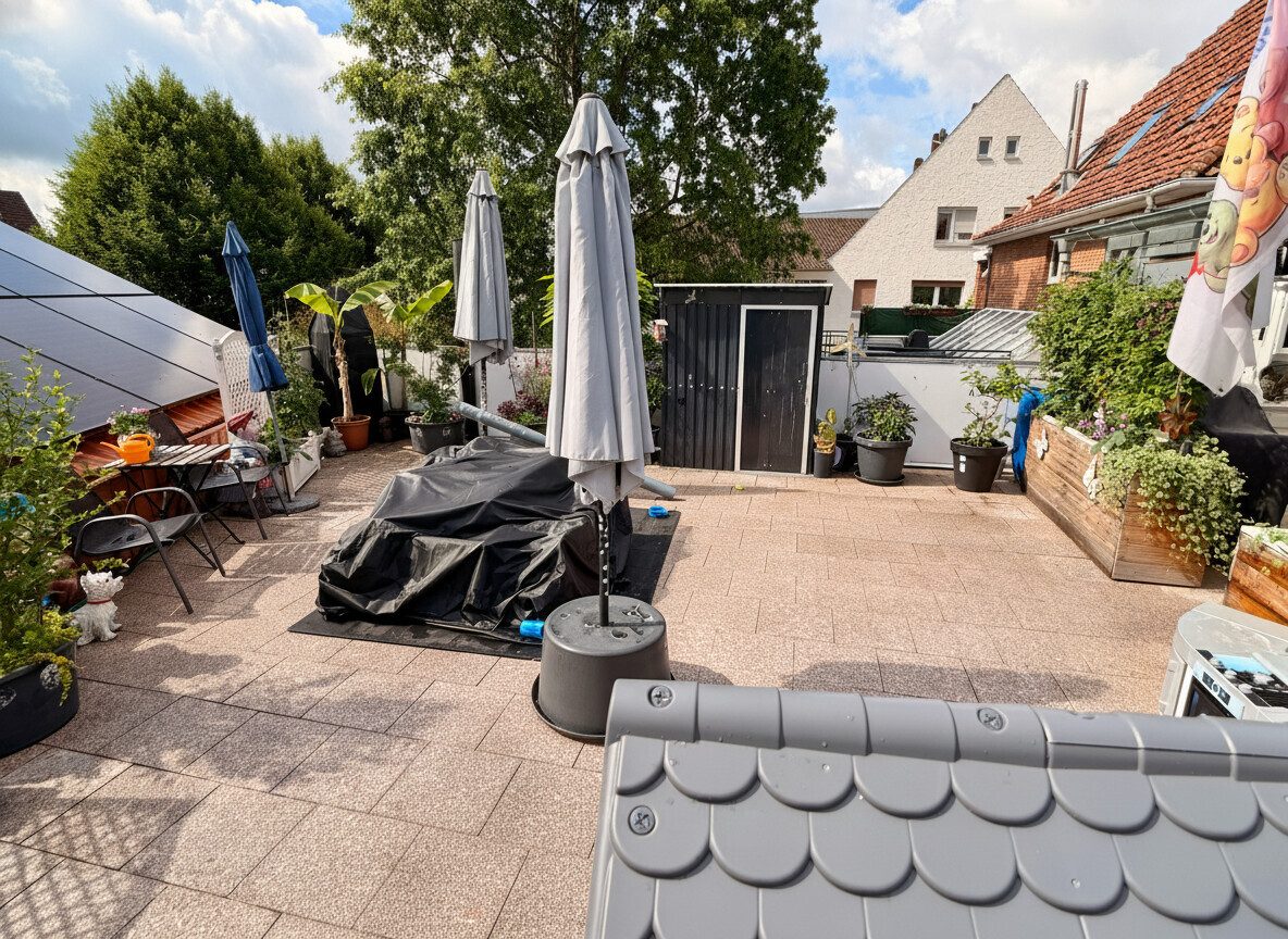 Immobilienangebot - Rahden - Alle - Attraktive Kombination aus Gewerbe, Wohnen und zusätzlichen Nutzflächen in Rahden