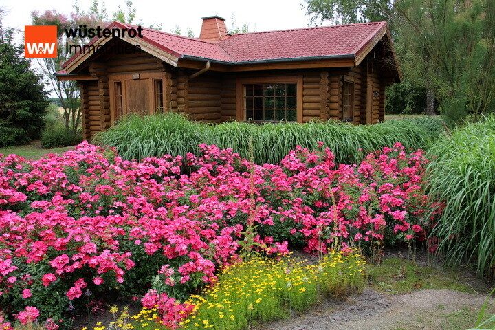 Immobilienangebot - Arendsee / Genzien - Alle - Exklusiv! Wohnhaus, 4 Ferienhäuser, Sauna-/Grillhaus, ca.6.000m² Idylle, Pferdehof mögl., OT Genzien