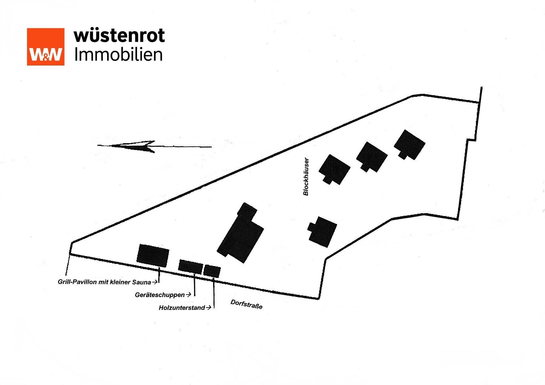Immobilienangebot - Arendsee / Genzien - Alle - Exklusiv! Wohnhaus, 4 Ferienhäuser, Sauna-/Grillhaus, ca.6.000m² Idylle, Pferdehof mögl., OT Genzien