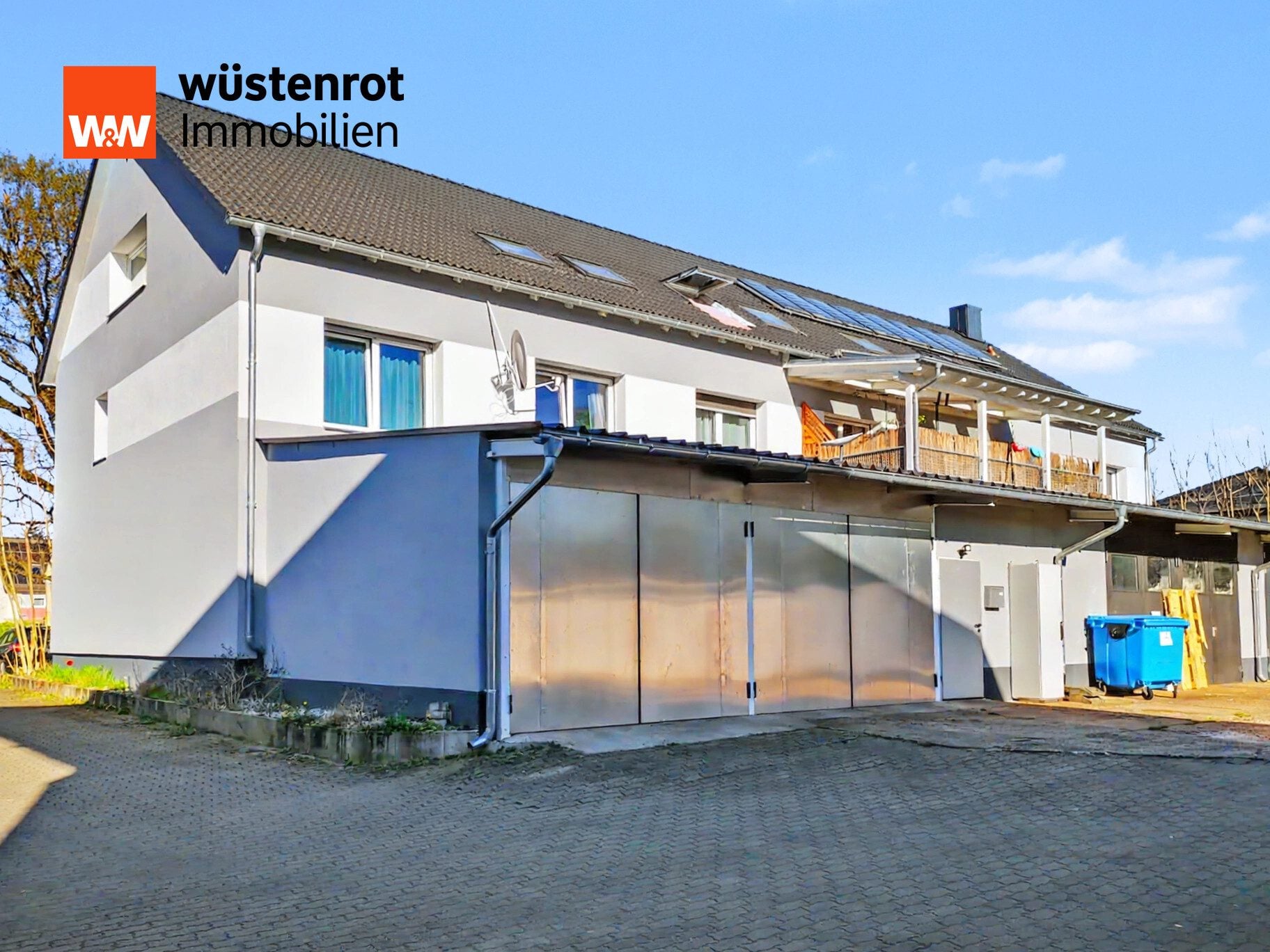 Immobilienangebot - Rheinstetten - Alle - Kernsaniertes Wohn- und Gewerbehaus mit nachhaltiger Energietechnik + nach WEG geteilt