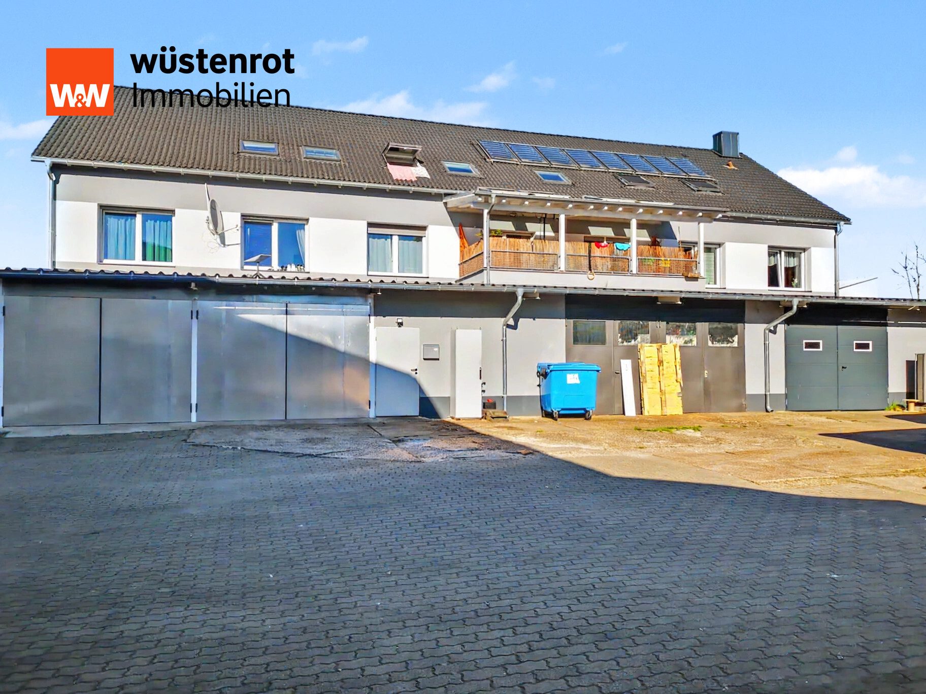 Immobilienangebot - Rheinstetten - Alle - Kernsaniertes Wohn- und Gewerbehaus mit nachhaltiger Energietechnik + nach WEG geteilt