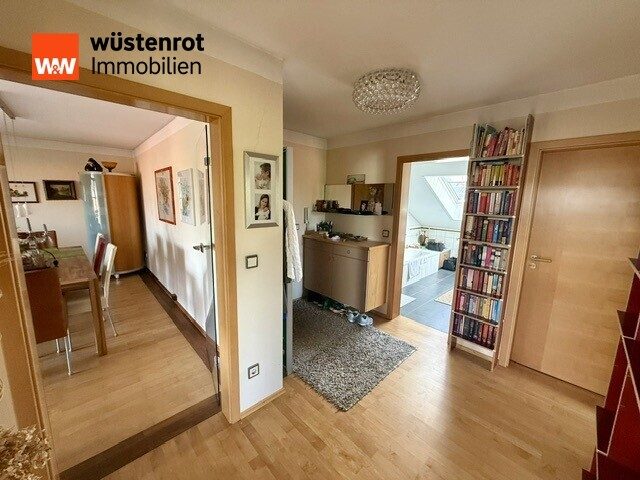 Immobilienangebot - Waging am See - Alle - Sonnige Dachgeschosswohnung mit 2 Balkonen und Weitblick in ruhiger Lage von Waging am See!