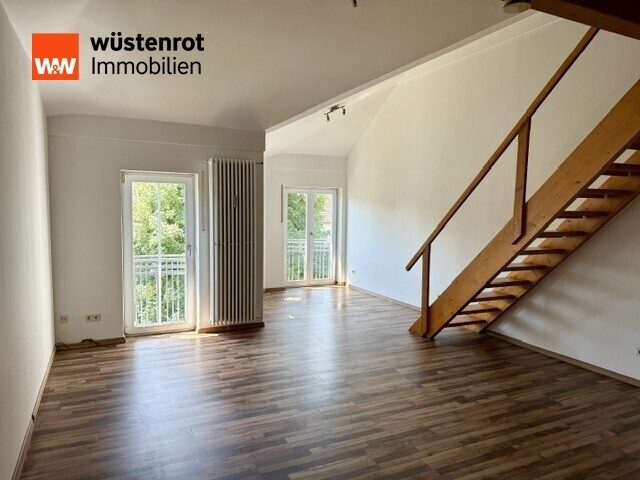 Immobilienangebot - Rosenheim - Alle - Lichtdurchflutete 1,5-Zimmer-DG-Galeriewohnung in zentrumsnaher Lage von Rosenheim!