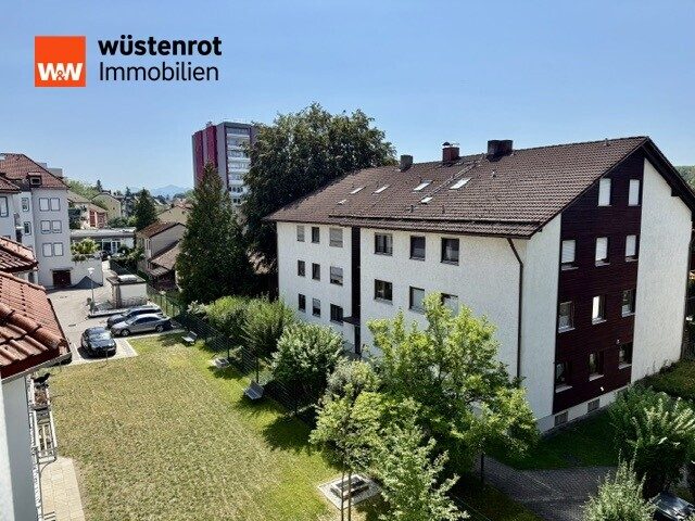 Immobilienangebot - Rosenheim - Alle - Lichtdurchflutete 1,5-Zimmer-DG-Galeriewohnung in zentrumsnaher Lage von Rosenheim!