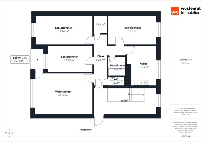 Immobilienangebot - Hamburg - Alle - 4-Zi.-Wohnung nähe Elbe-Einkaufszentrum