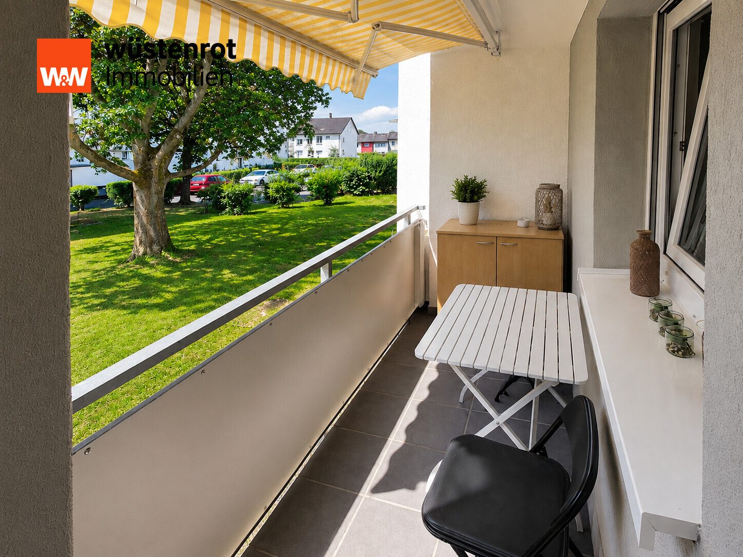 Immobilienangebot - Fulda - Alle - Die Zukunftswohnung in Fulda! 4-ZKB, Hochparterre, modernisiert, vermietet und mit Süd-West-Loggia!