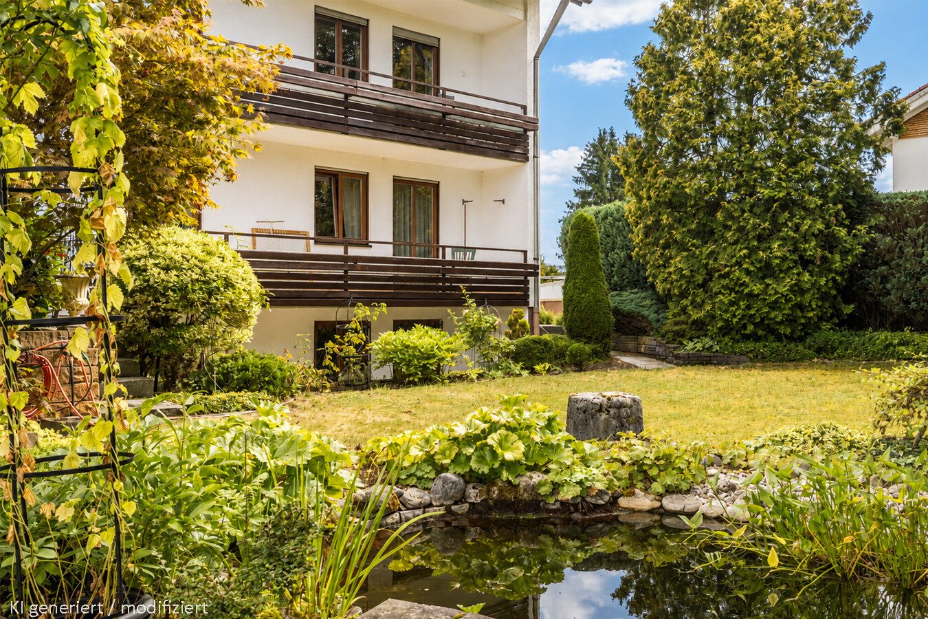 Immobilienangebot - Oberhaching - Alle - Gepflegtes 5-Familienhaus auf großzügigem Grundstück