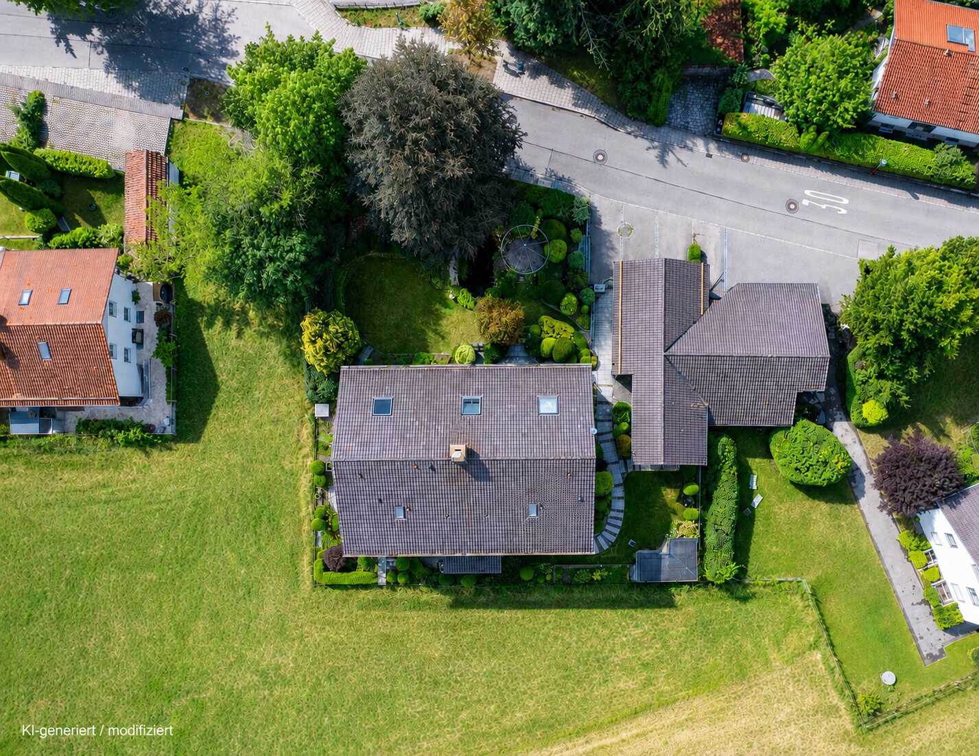 Immobilienangebot - Oberhaching - Alle - Gepflegtes 5-Familienhaus auf großzügigem Grundstück