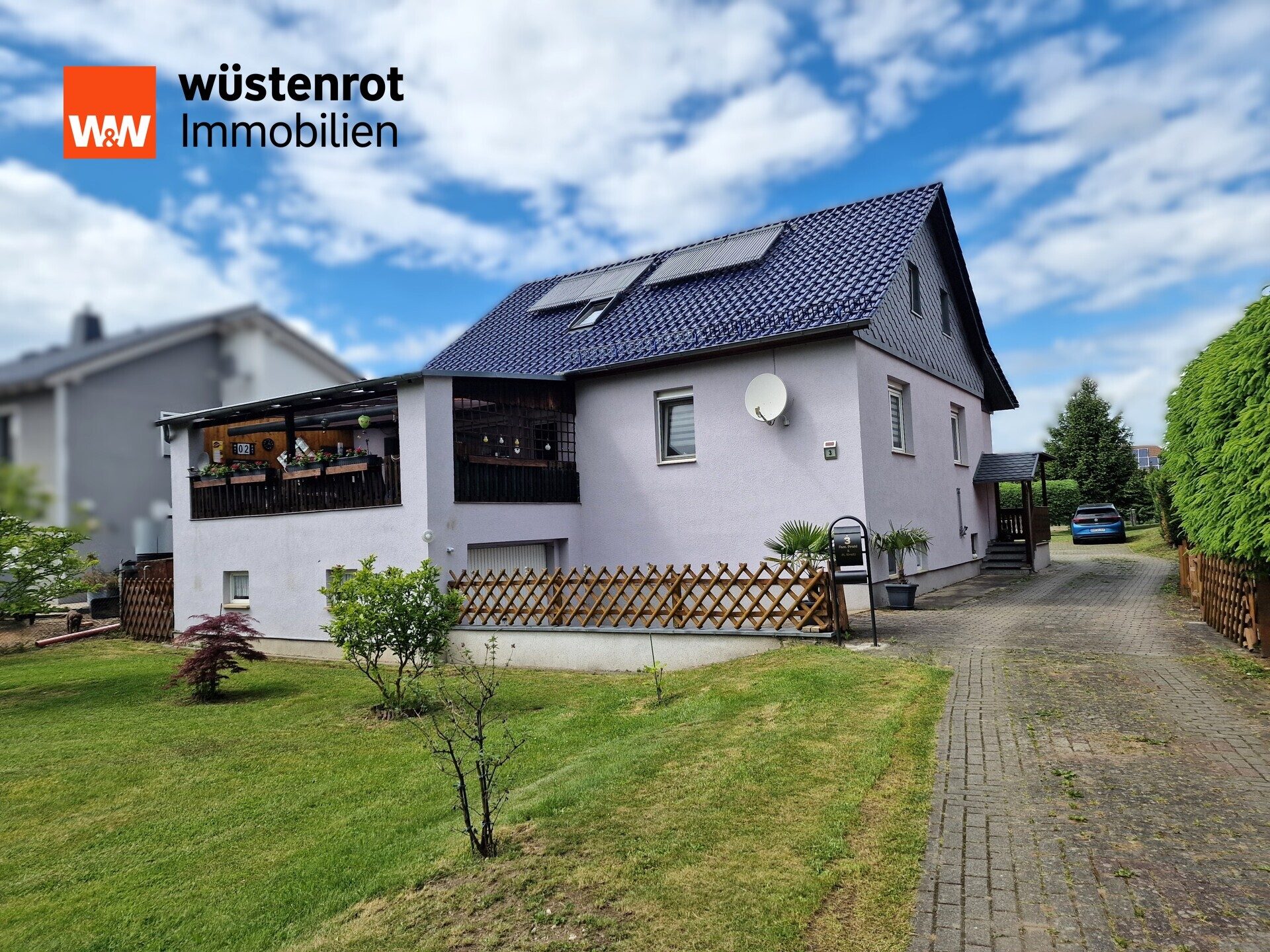 Immobilienangebot - Lützen - Alle - Großgörschen- Charmantes Wohndomizil, 2 Garagen, viel Platz für Zwei- und Vierbeiner