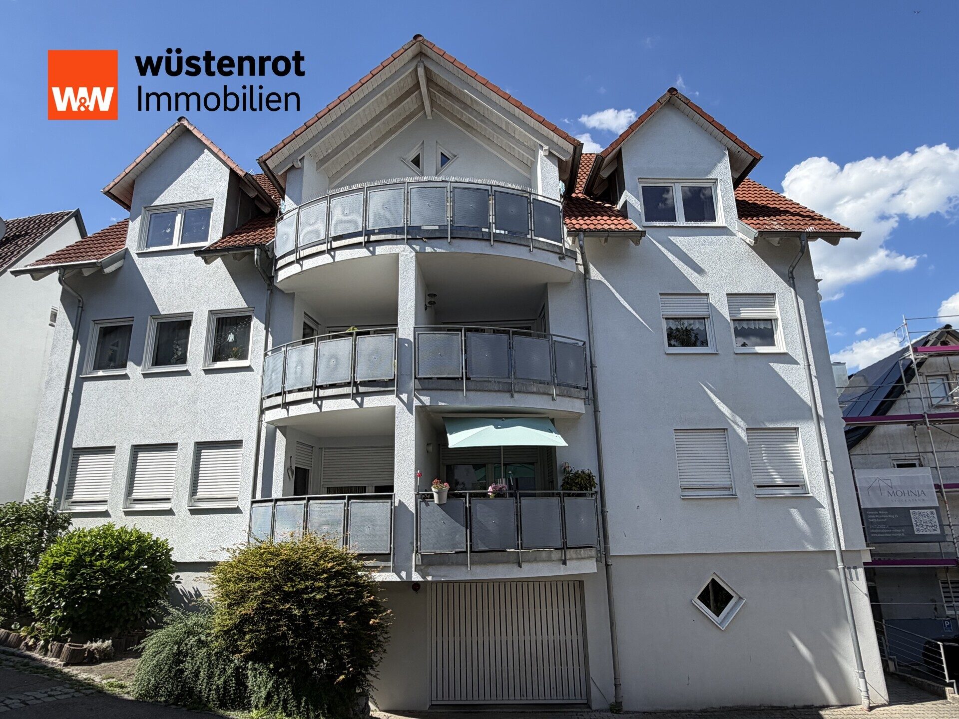 Immobilienangebot - Gaildorf - Alle - Großzügige Maisonettewohnung in zentraler und ruhiger Stadtlage mit 2 Tiefgaragenplätzen und einem Stellplatz im Freien