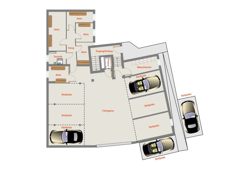 Immobilienangebot - Gaildorf - Alle - Großzügige Maisonettewohnung in zentraler und ruhiger Stadtlage mit 2 Tiefgaragenplätzen und einem Stellplatz im Freien