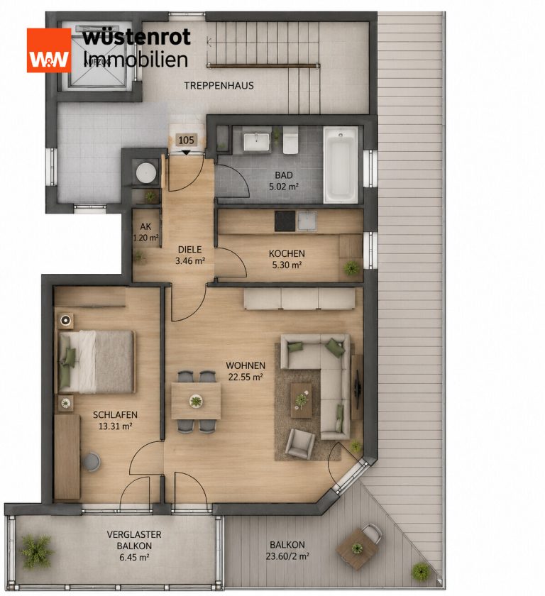 Immobilienangebot - Dachau - Alle - Kapitalanlage in gepflegter Wohnanlage im Norden von München
