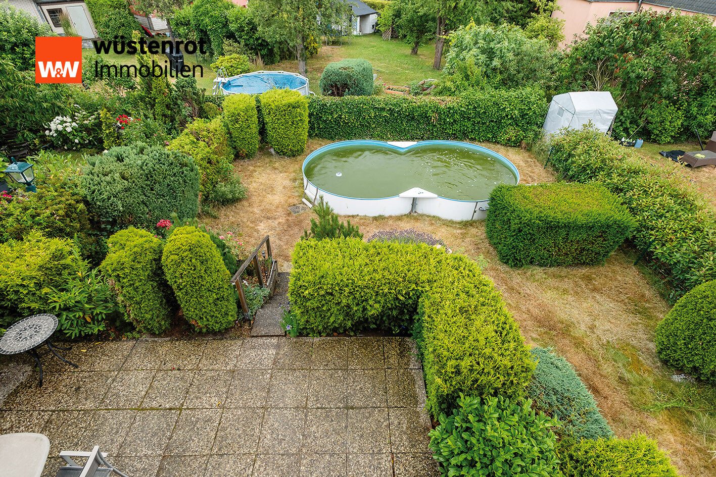 Immobilienangebot - Berlin / Marienfelde - Alle - Attraktive Doppelhaushälfte mit herrlichem Sonnengarten in gesuchter Wohnlage von Marienfelde