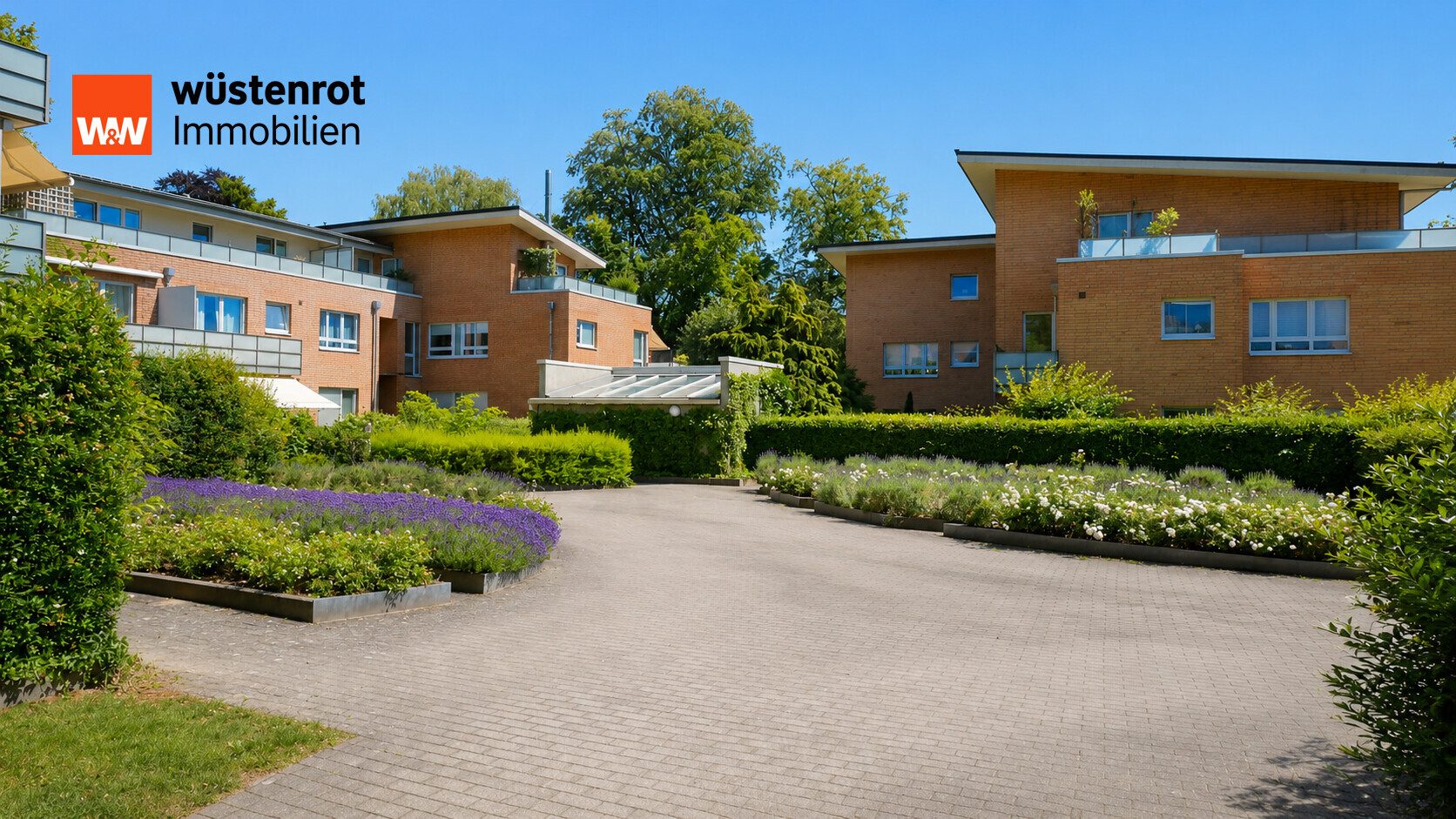 Immobilienangebot - Reinbek - Alle - Wunderschöne 2-Zimmer-Wohnung direkt am Park & nahe Bahnhof - top gepflegte Anlage mit BJ 2005