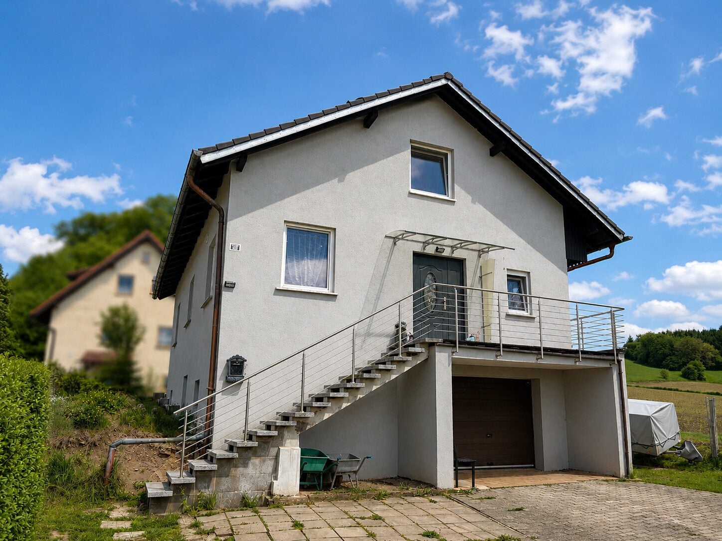 Immobilienangebot - Zapfendorf - Alle - Ankommen. Wohlfühlen. Zuhause. Großzügiges Einfamilienhaus | ca. 149 m² Wohnfläche | ca. 520 m² Grundstück
