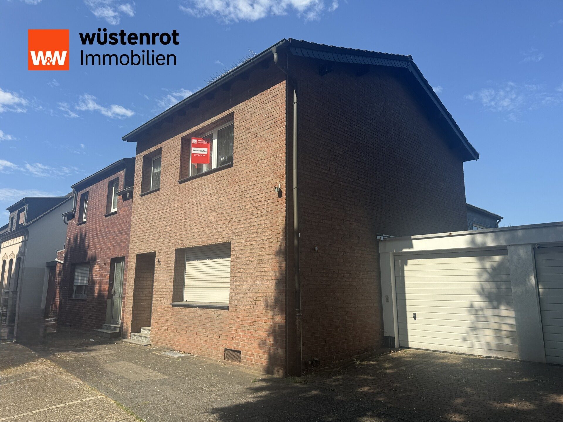Immobilienangebot - Duisburg / Alt-Homberg - Alle - Zweifamilienhaus mit Garten, Sauna & Entwicklungspotenzial