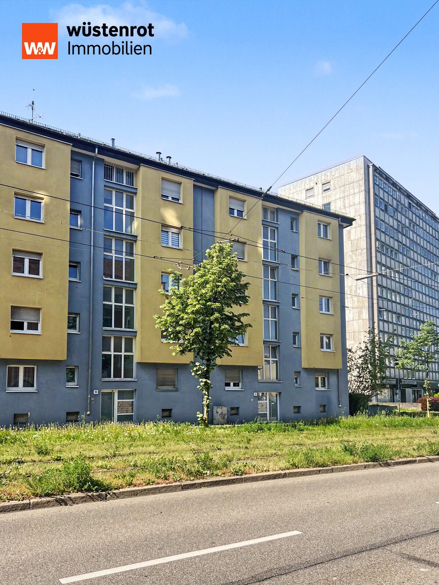 Immobilienangebot - Karlsruhe - Alle - Zentrale 2-Zimmer-Wohnung inklusive Tiefgaragenstellplatz