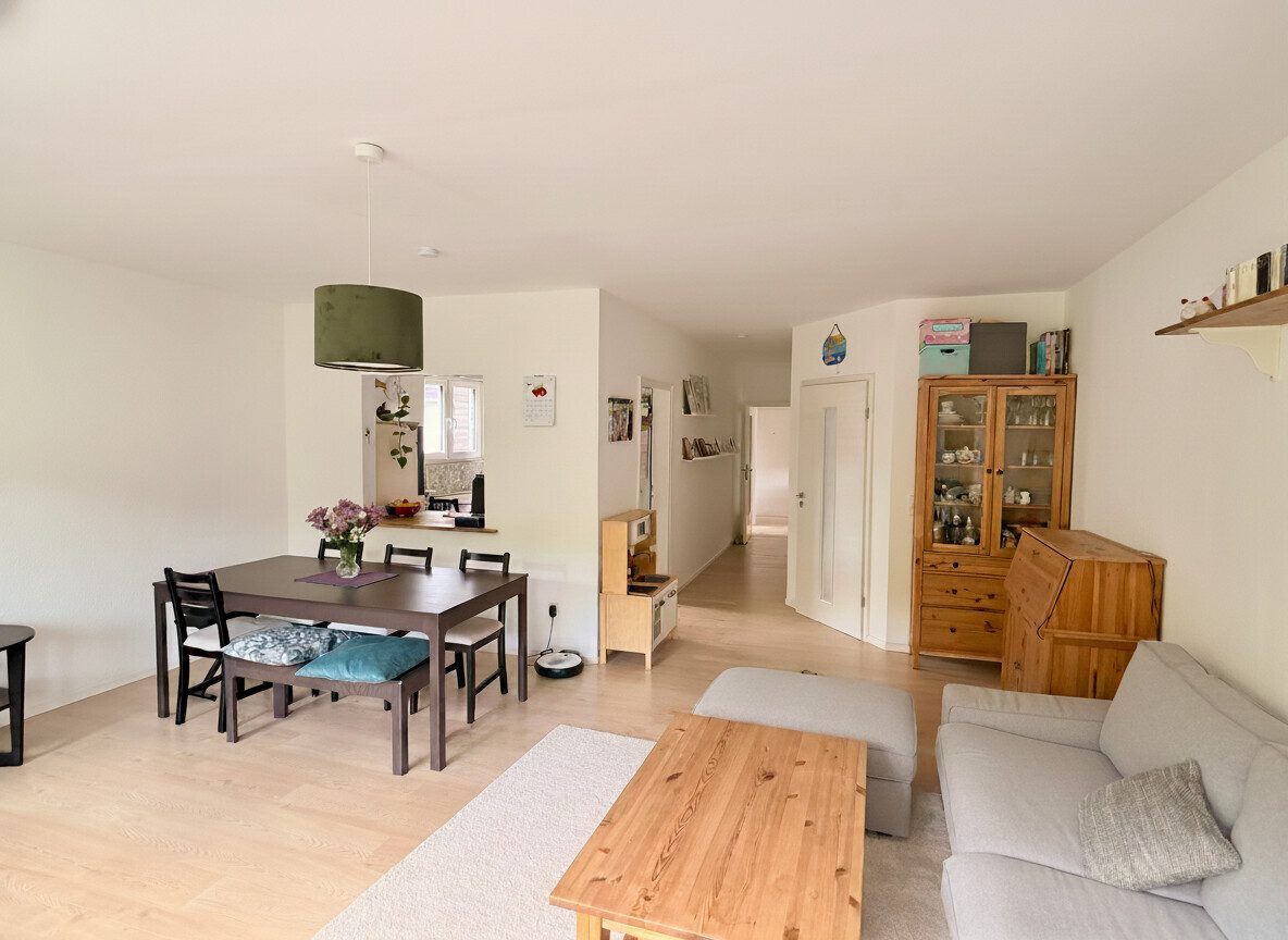Immobilienangebot - Bielefeld - Alle - Stadtnah und grün wohnen nahe dem Bielefelder Musikerviertel auf 115 m², zwei Südbalkone & Gartenanteil