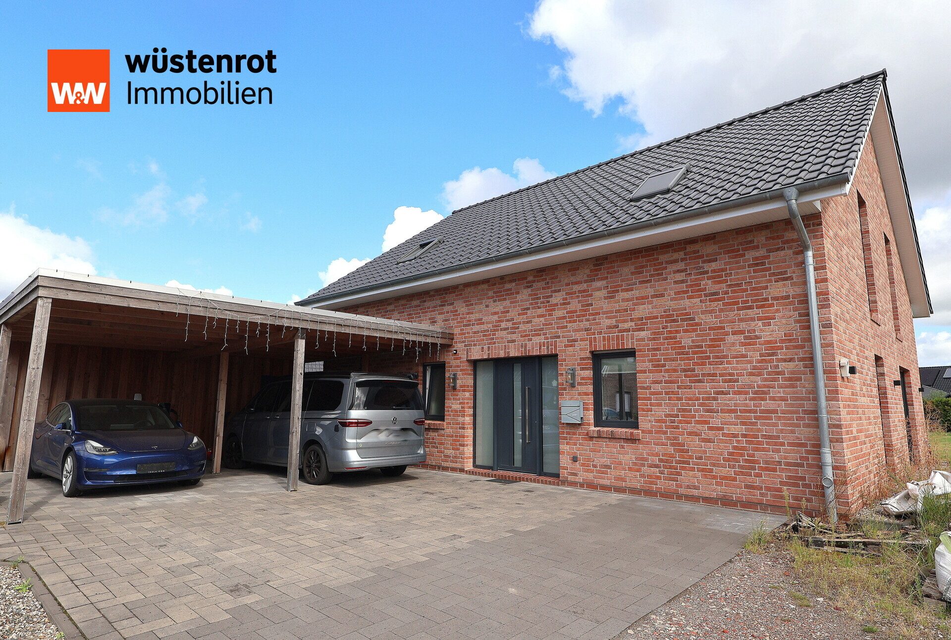 Immobilienangebot - Wiesmoor - Alle - Stressfrei in den Neubau:
neuwertiges Einfamilienhaus in Wiesmoor!
