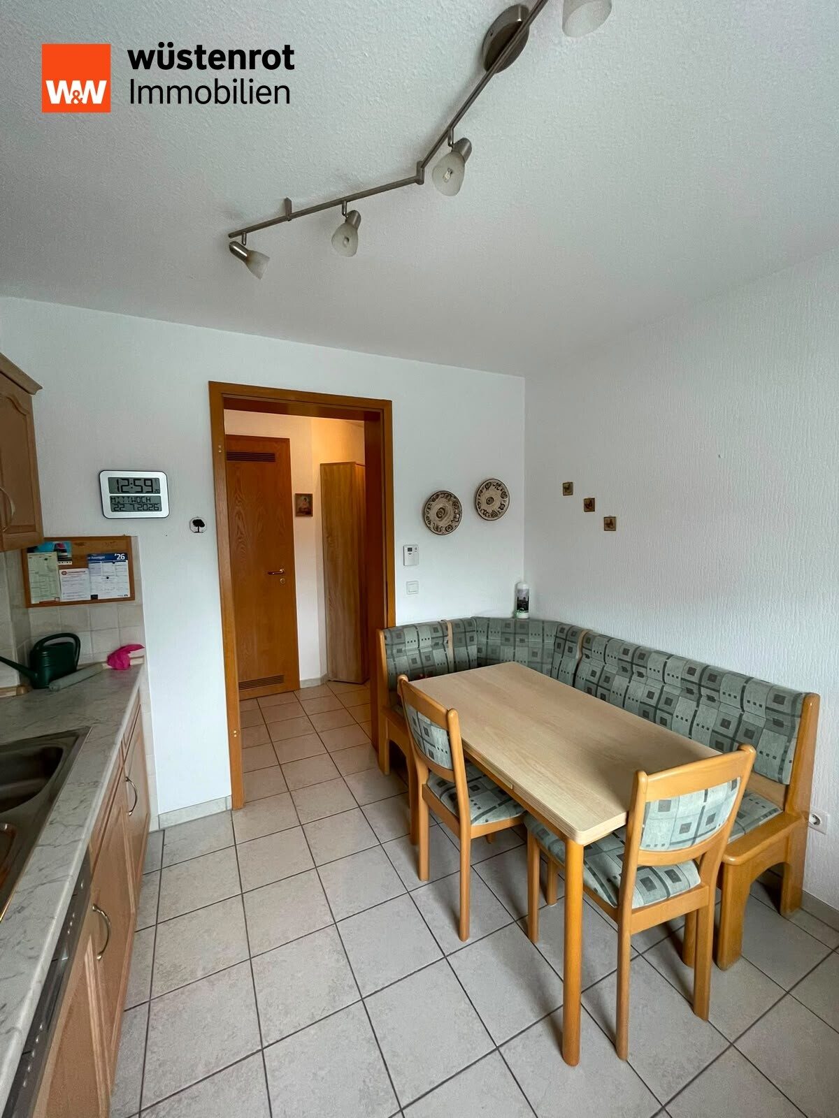 Immobilienangebot - Hamm - Alle - Freie seniorengerechte, schöne 2- Zimmer Wohnung mit Garage in angenehmer Lage!