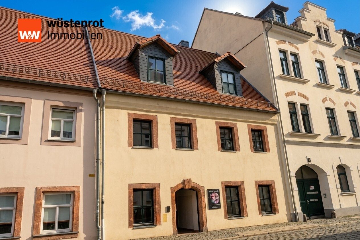 Immobilienangebot - Grimma - Alle - Wohnen im Herzen von Grimma: Historisches Reihenhaus mit Einliegerwohnung & Innenhof