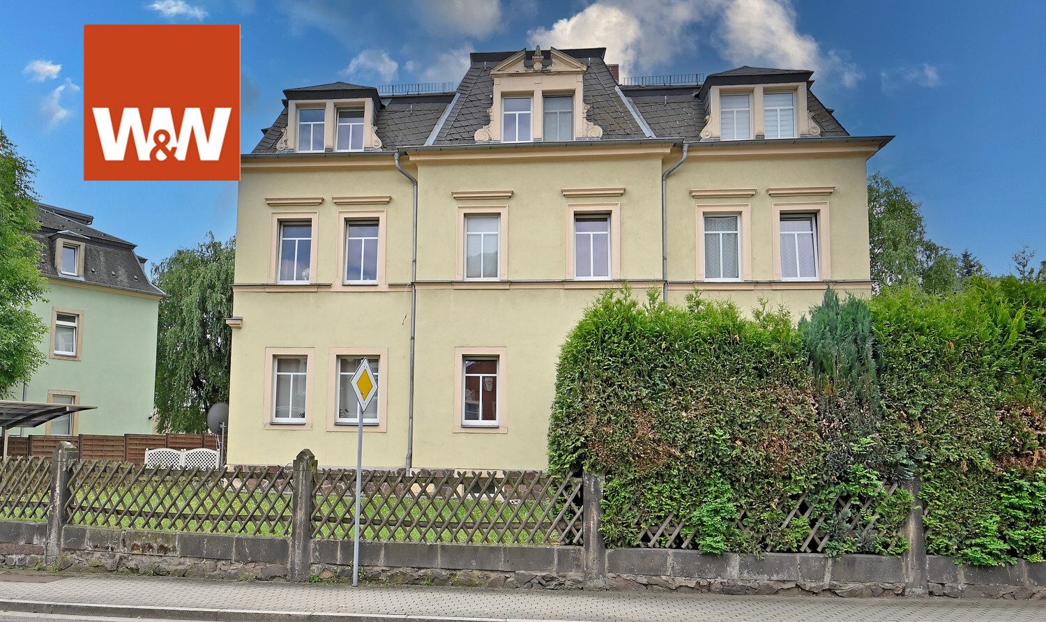 Immobilienangebot - Freital - Alle - Kapitalanlage in Freital-Potschappel – gepflegte 3-Raum-Wohnung mit Stellplatz
