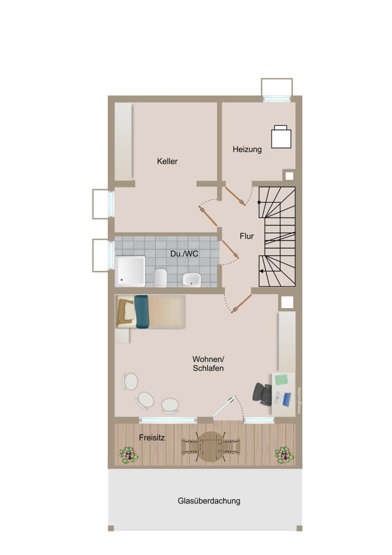 Immobilienangebot - Pforzheim / Arlinger - Alle - Ihr neues Zuhause in Arlinger – Reihenendhaus mit Wohlfühlcharakter