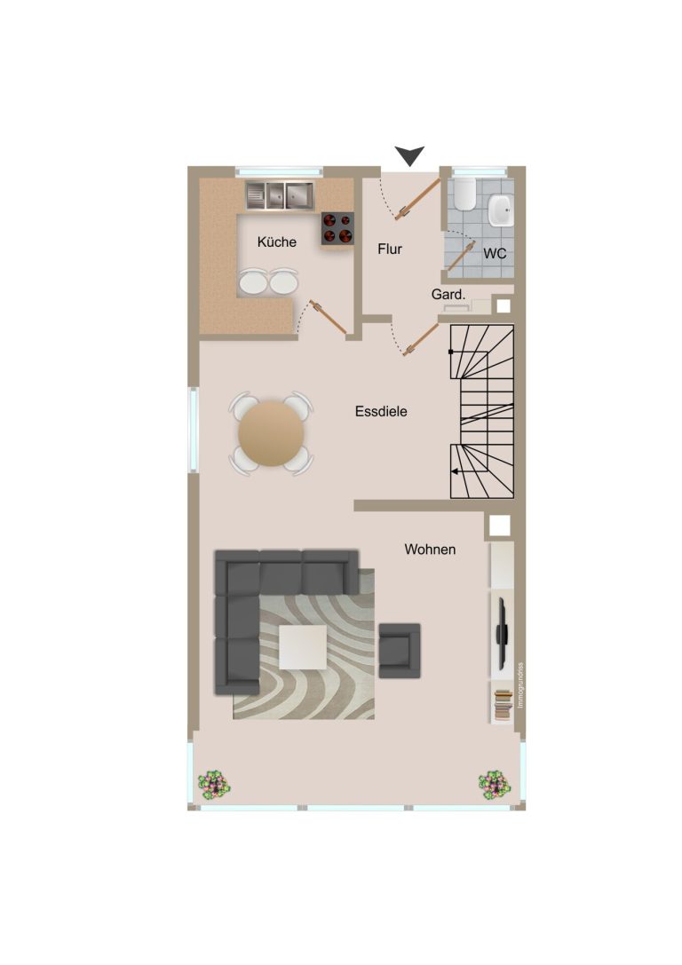 Immobilienangebot - Pforzheim / Arlinger - Alle - Ihr neues Zuhause in Arlinger – Reihenendhaus mit Wohlfühlcharakter