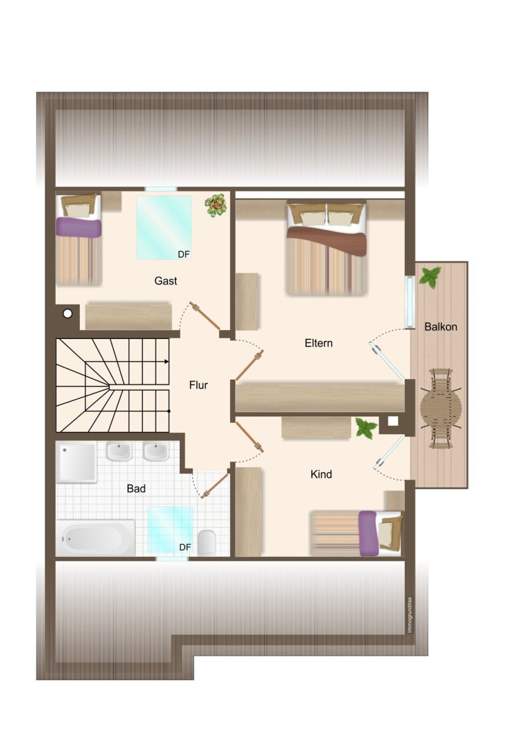 Immobilienangebot - Neuenbürg / Waldrennach - Alle - Attraktive Maisonette-Wohnung, mit großzügiges Wohnen, viel Stauraum und Naturnahes Wohnen
