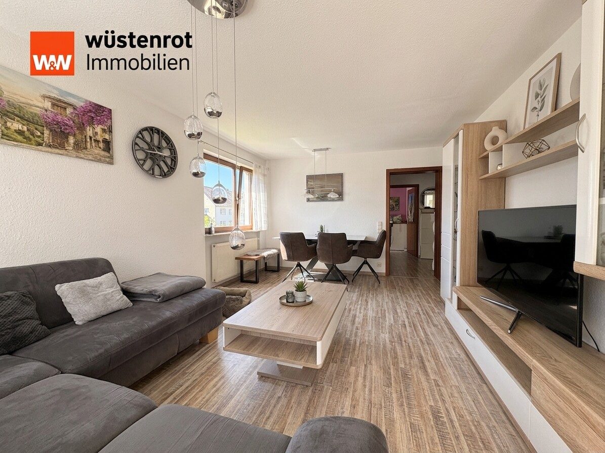 Immobilienangebot - Heimsheim - Alle - Moderne 3-Zimmer-Wohnung mit Balkon zum Wohlfühlen