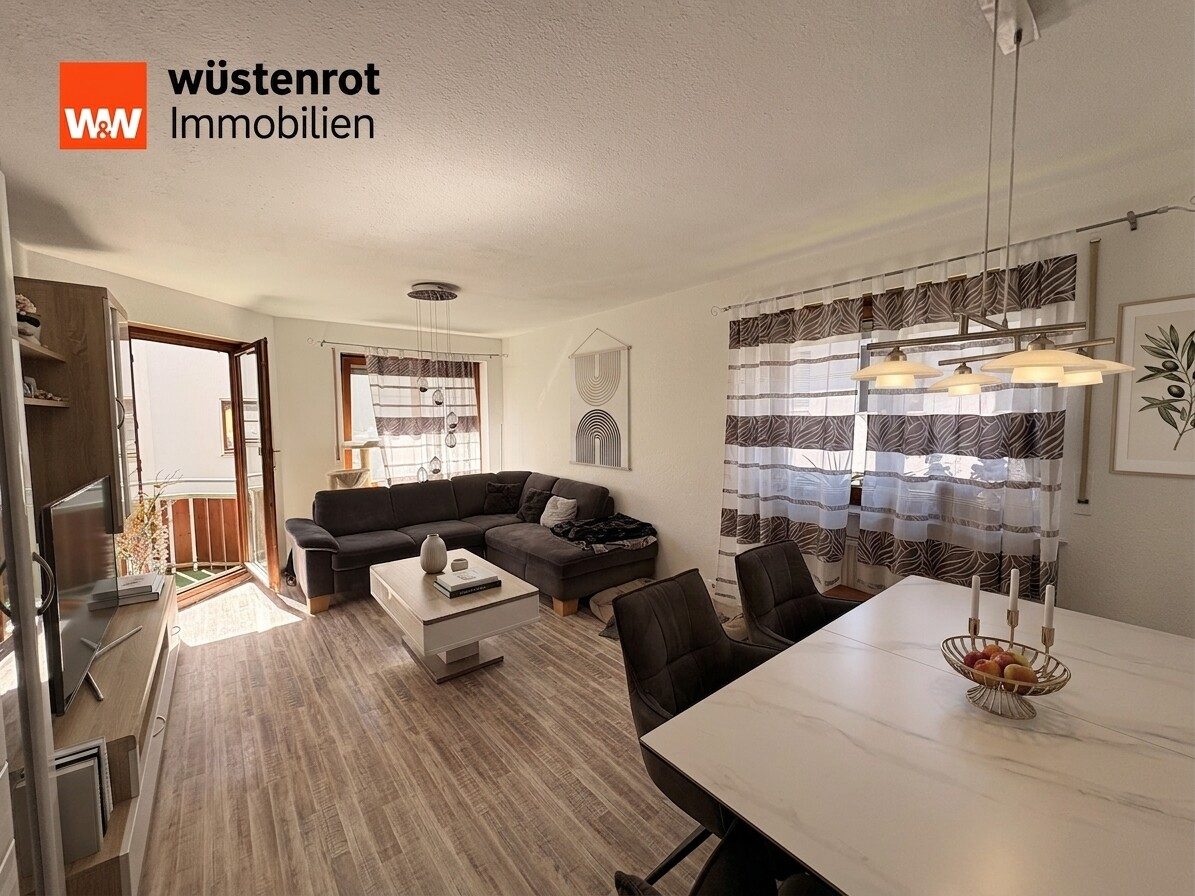 Immobilienangebot - Heimsheim - Alle - Moderne 3-Zimmer-Wohnung mit Balkon zum Wohlfühlen