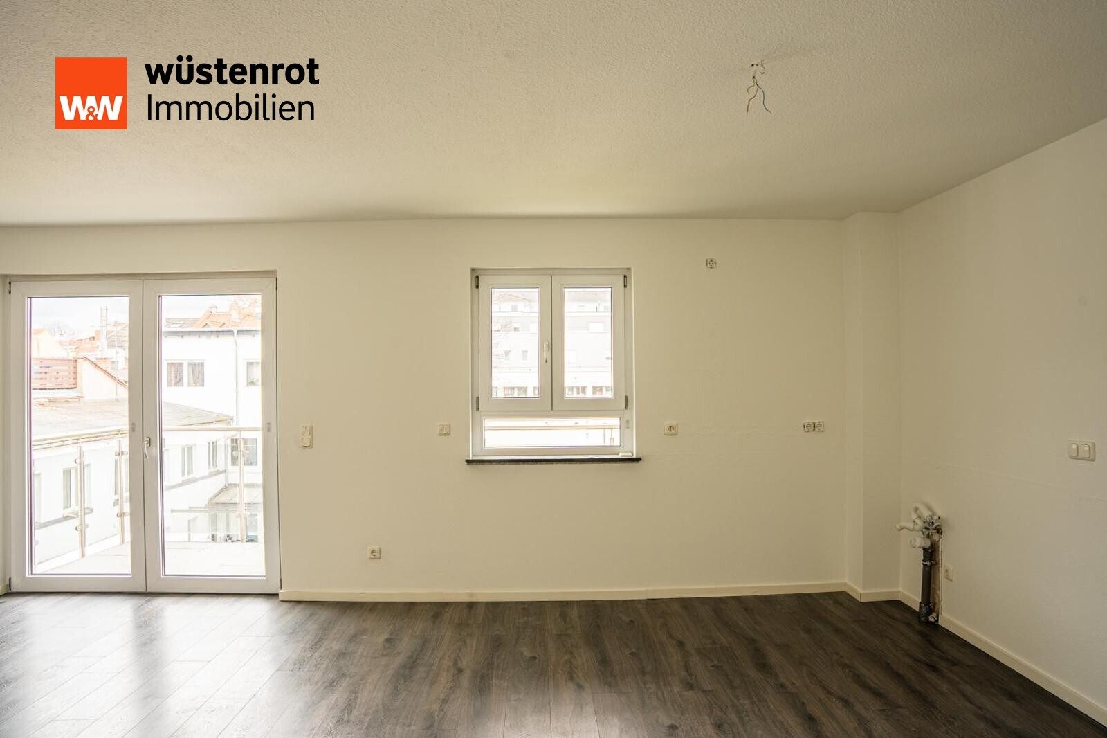 Immobilienangebot - Offenbach - Alle - Ihr neues Zuhause: 3-Zimmer-Wohnung im Erdgeschoss mit Balkon im Kfw-70 Haus in Offenbach