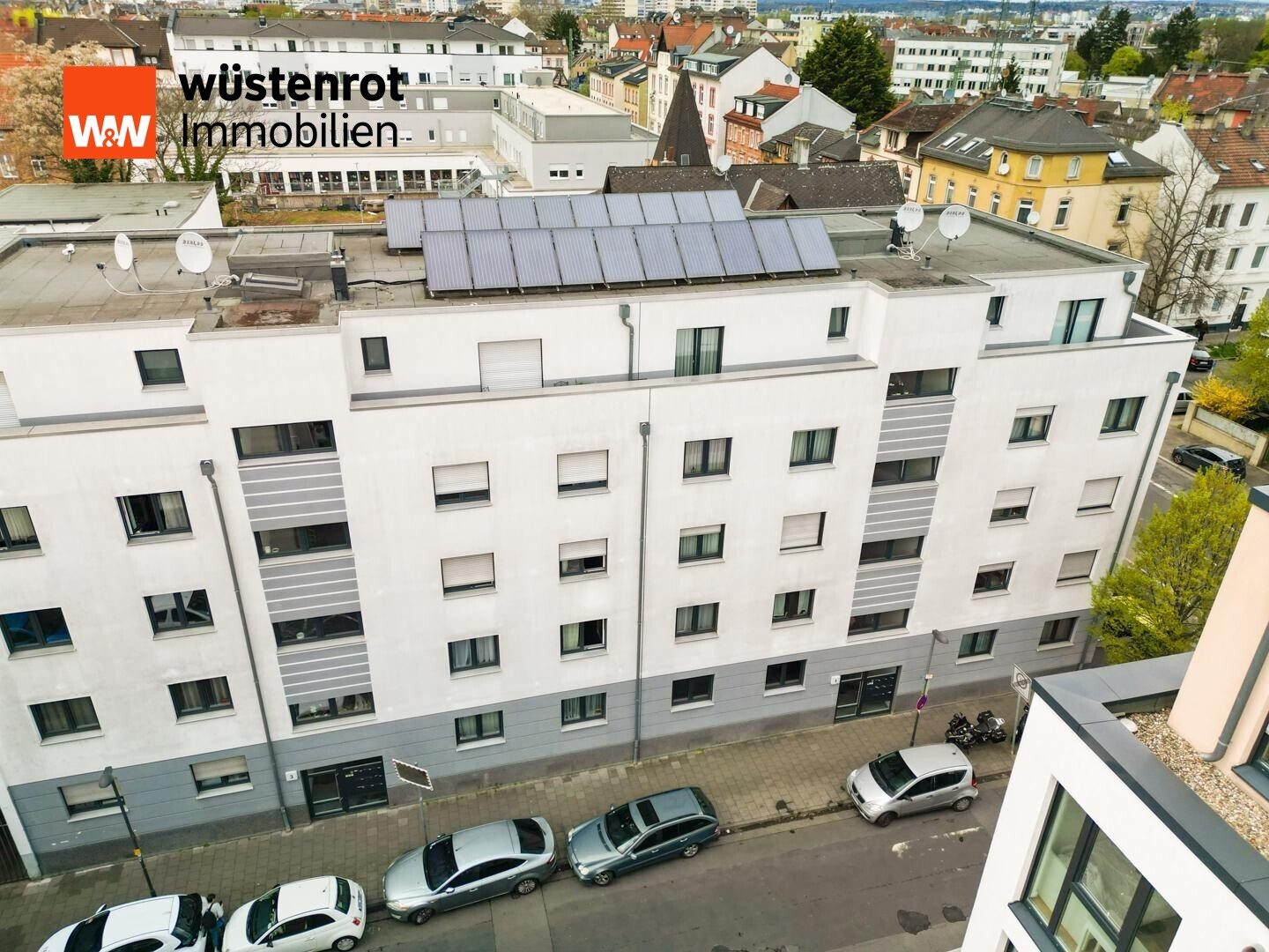 Immobilienangebot - Offenbach - Alle - Großzügige 3-Zi.-Wohnung mit Fußbodenheizung, Balkon, Gartennutzung und KfW-70-Standard in Offenbach