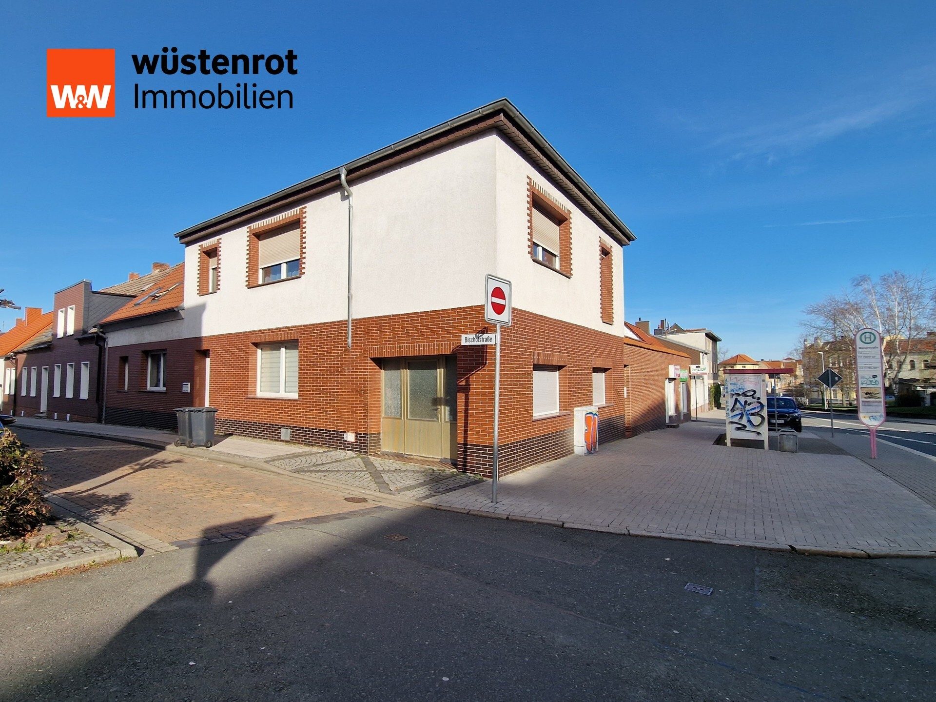 Immobilienangebot - Staßfurt - Alle - Staßfurt- Neue Heizung- Attraktives Wohn- und Geschäftshaus- voll vermietet