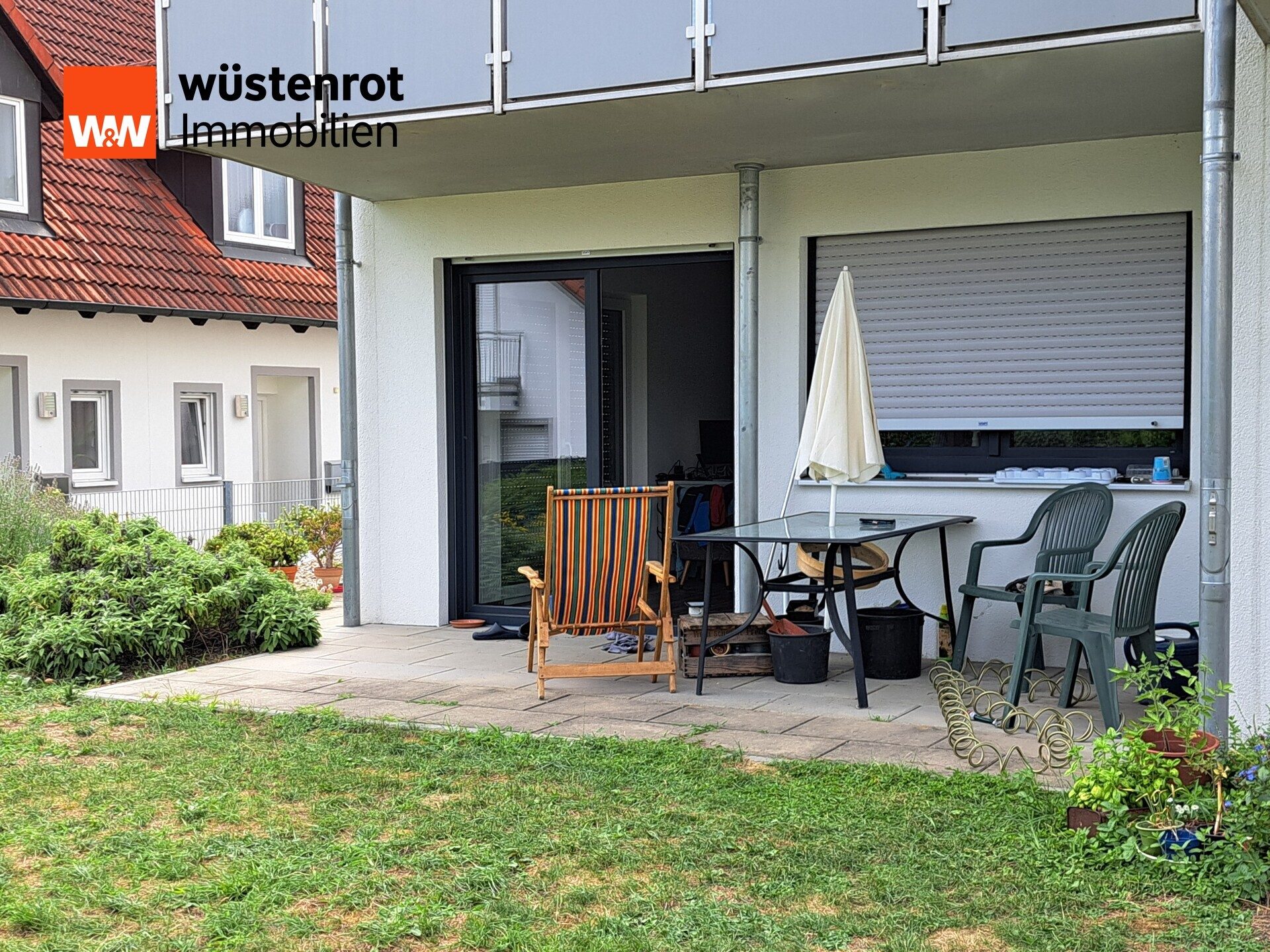 Immobilienangebot - Ingolstadt - Alle - Moderne 2-Zi.-Whg. im EG mit großem Garten