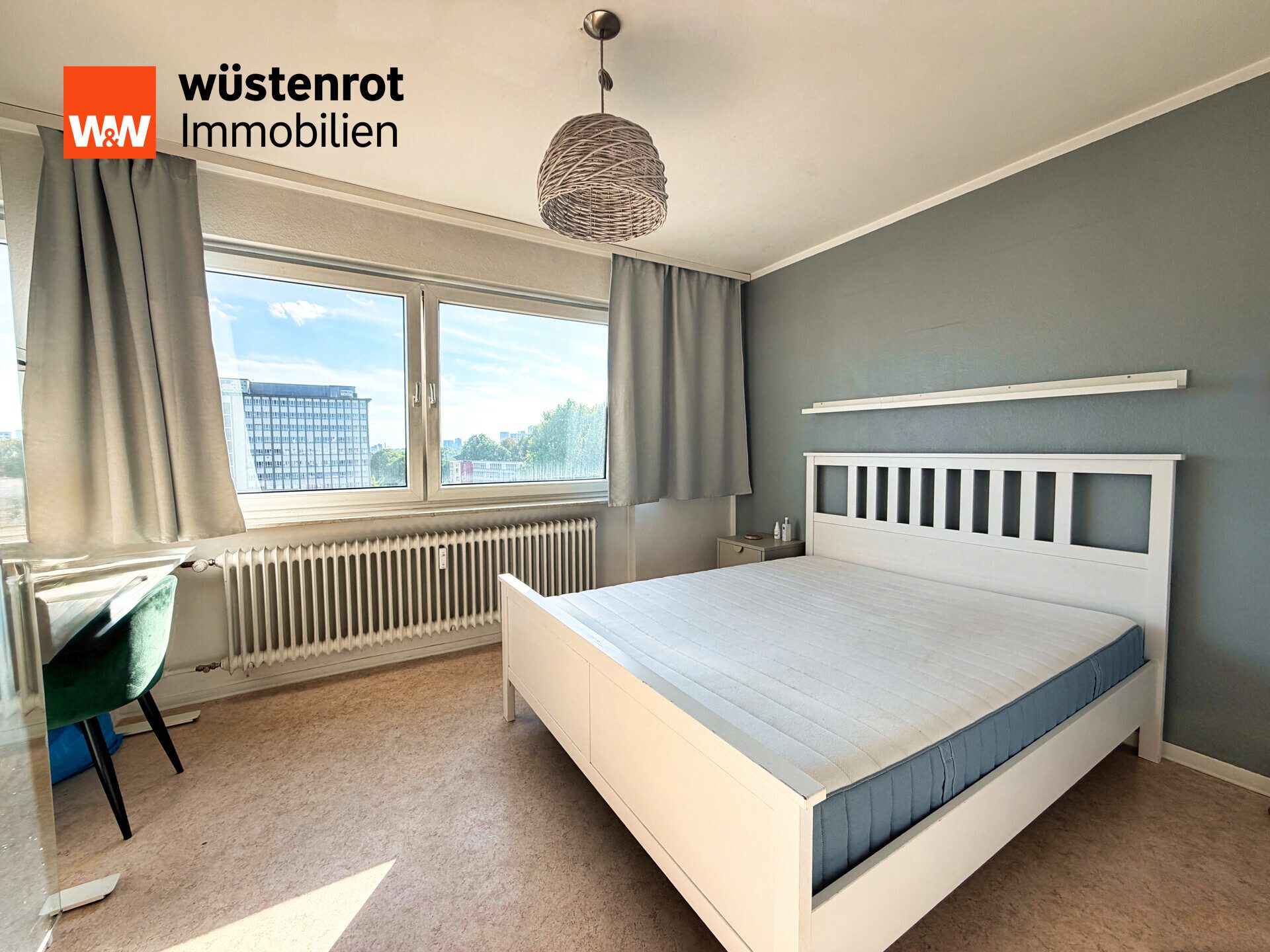 Immobilienangebot - Frankfurt am Main - Alle - 4-Zimmer-Penthouse mit Blick auf die EZB in 60385 Frankfurt-Bornheim