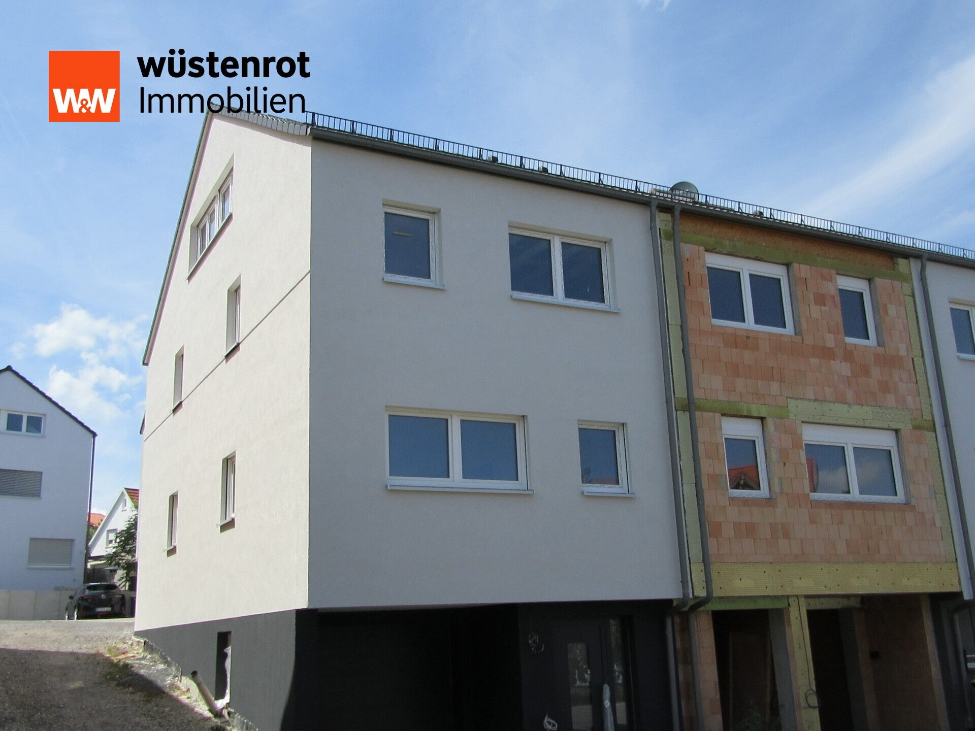 Immobilienangebot - Pforzheim / Büchenbronn - Alle - Reihenendhaus mit viel Wohnfläche und Gestaltungsspielraum -zum fertigstellen-
