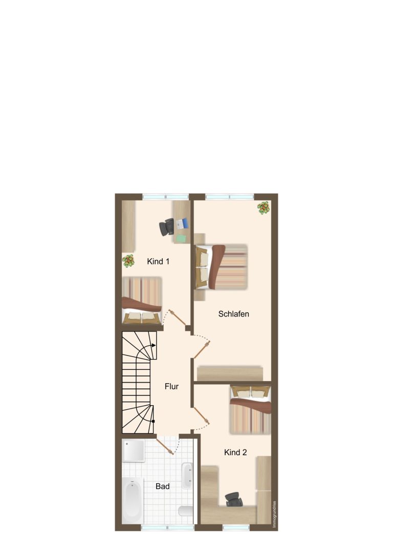 Immobilienangebot - Pforzheim / Büchenbronn - Alle - Reihenendhaus mit viel Wohnfläche und Gestaltungsspielraum -zum fertigstellen-