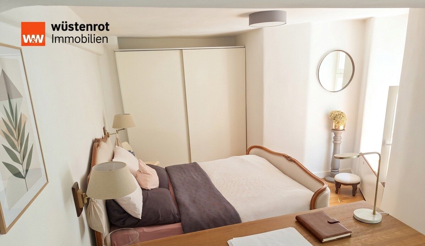Immobilienangebot - Pforzheim - Alle - Wohnen mit Seele – Exklusive 2,5-Zimmer-Wohnung im denkmalgeschützten Anwesen